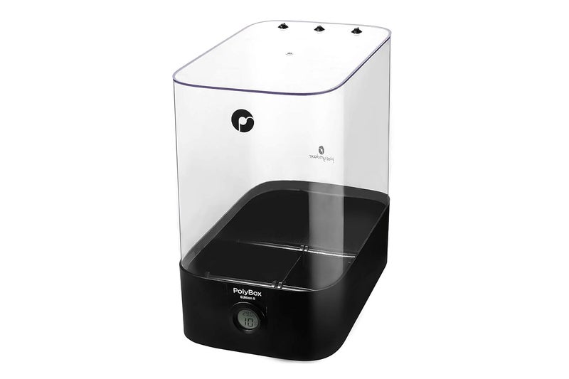 polymaker Filament Storage Box for 2x1kg Spools or 3kg Spool- PolyBox Edition II 3D Printer Filament Holder 3D Printing Filament Spool Storage Box - Image 1